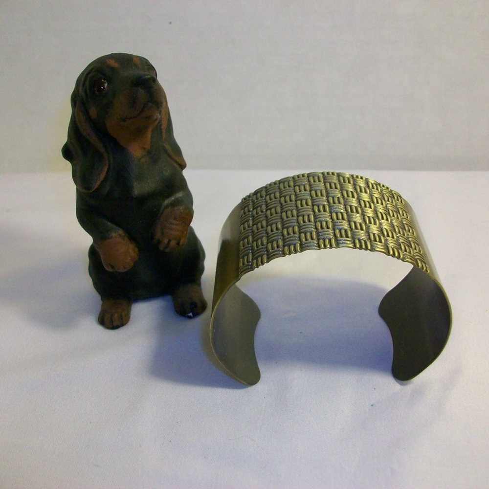 🌞Fashion Jewelry Bronze Toned Metal Cuff